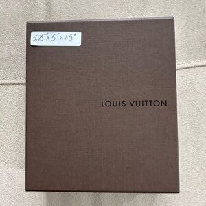 Louis Vuitton Brown Box- Authentic - Drawer Style 5.75 x 5 x 1.5 EUC